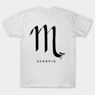 SCORPIO KIROVAIR ASTROLOGICAL SIGNS #SCORPIO #astrology #kirovair #symbol #minimalism #horoscope #scorpion #home #decor T-Shirt